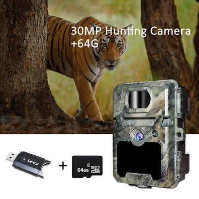 KW571 ডিজিটাল গেম ক্যামেরা 1080P ভিডিও 30MP ছবি 0.25s ট্র্যাগার সময়