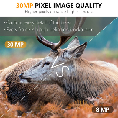KW696 বহিরঙ্গন শিকার ক্যামেরা ডুয়াল লেন্স 30MP no-glow trail ক্যামেরা 1080p নাইট ভিশন 512G জন্য