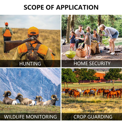 স্বয়ংক্রিয় আইআর-কাট-অপসারণ এবং বন্যজীবনের স্পষ্ট ও বিস্তারিত চিত্রগুলির জন্য 450 মিমি মাইক্রো লেন্স সমর্থন সহ পেশাদার শিকার ক্যামেরা