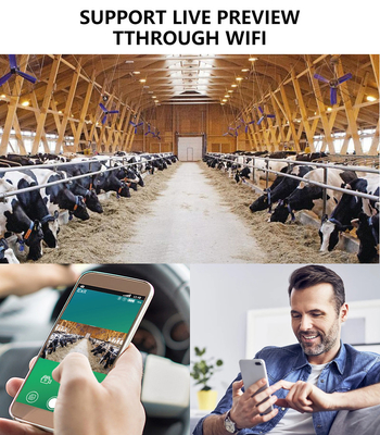 ওয়াইফাই হান্টিং ক্যামেরা OEM/ODM KW866 জলরোধী IP67 512GB স্টোরেজ 32MP 4K 0.1s ট্রিগার স্পিড হান্টিং ক্যামেরা