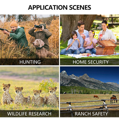 হান্টিং অ্যান্ড ট্রেইল ক্যামেরা সৌর প্যানেল 4 জি ওয়্যারলেস ক্যামেরা KW897 ডুয়াল অ্যান্টেনা সহ 100 ফুট নাইট রেঞ্জ 36 এমপি 2 কে ভিডিও 30fps এ