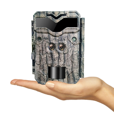 ডুয়াল লেন্স KW698A1080P 30MP ওয়াটারপ্রুফ আইপি 67 512 গিগাবাইট পর্যন্ত নাইট ভিজন 0.25 সেকেন্ডের ট্রিগার গতি হরিণ শিকারের জন্য