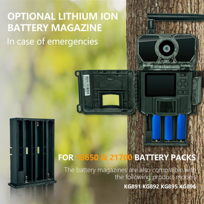 CMOS 25m IR ওয়্যারলেস ট্রেইল ক্যামেরা জলরোধী Ip65 1080p Hd 180mA