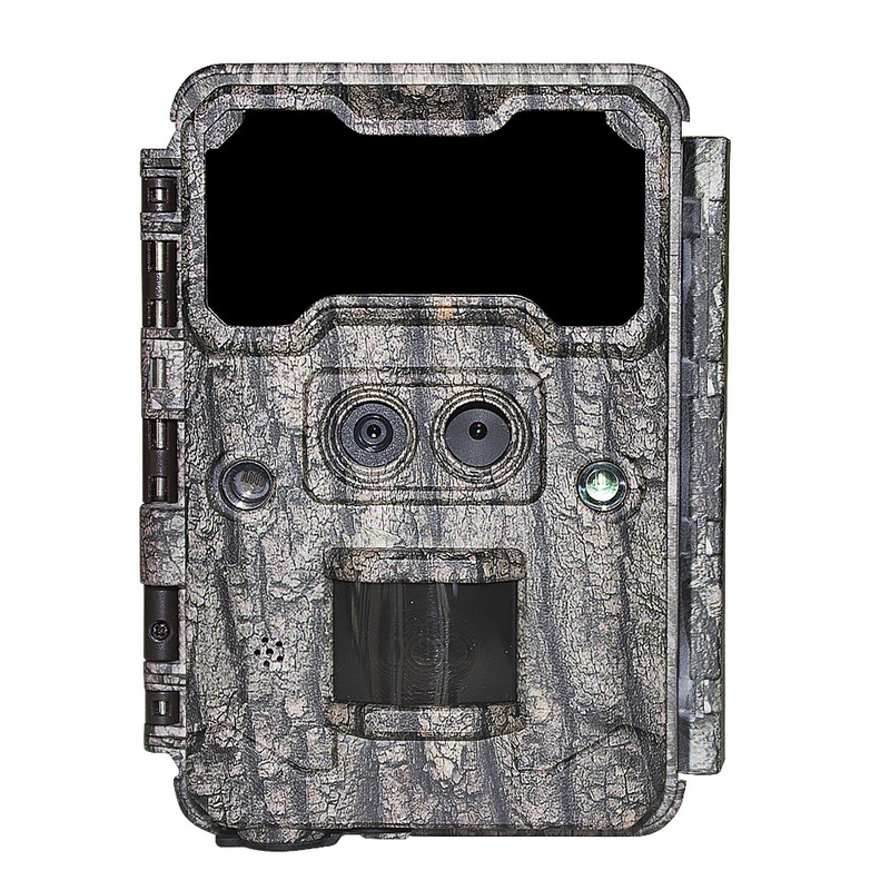 KW696 বহিরঙ্গন শিকার ক্যামেরা ডুয়াল লেন্স 30MP no-glow trail ক্যামেরা 1080p নাইট ভিশন 512G জন্য